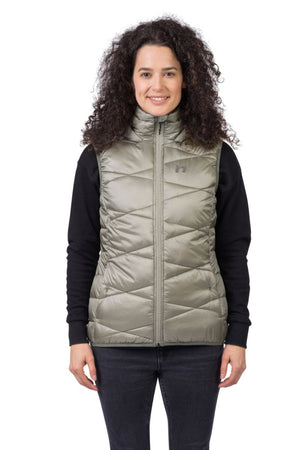 Doudoune / Gilet sans manche 100% Polyamide Airlite ACA avec technologie HL tech down like pour femme "Hannah − BETLIS VEST" - Planète Rando