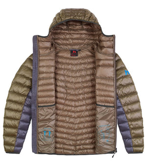 Doudoune hydrofuge en duvet de canard 750FP certifié Bluesign 100% Polyamide Airlite DMF, "Hannah − ARDEN" - Planète Rando