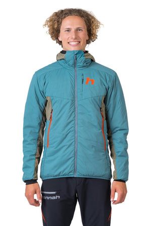 Doudoune synthétique 88% polyamide + 12% élasthanne Airlite Windproof, AFT Double Weave, Primaloft Silver Active "Hannah −Kechu Hoody" - Planète Rando
