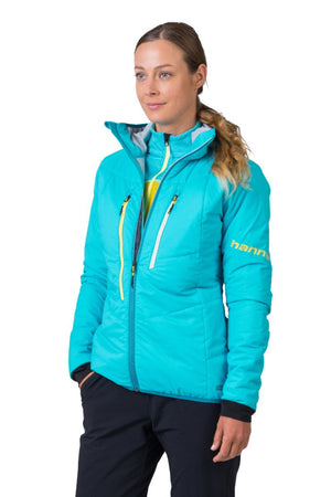 Doudoune synthétique avec isolation Primaloft Silver Active et traitement déperlant sans PFC pour femme "Hannah − GABBY HOODY" - Planète Rando
