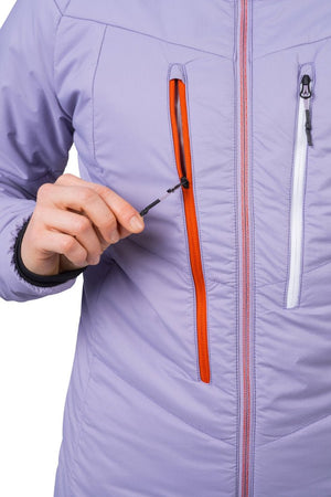 Doudoune synthétique avec isolation Primaloft Silver Active et traitement déperlant sans PFC pour femme "Hannah − GABBY HOODY" - Planète Rando