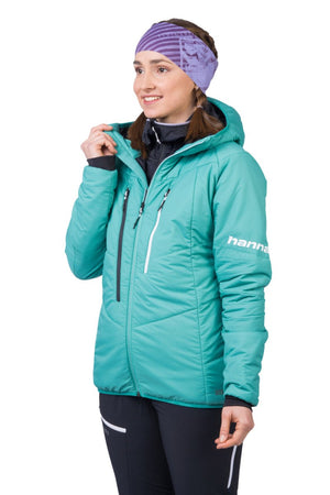 Doudoune synthétique avec isolation Primaloft Silver Active et traitement déperlant sans PFC pour femme "Hannah − GABBY HOODY" - Planète Rando