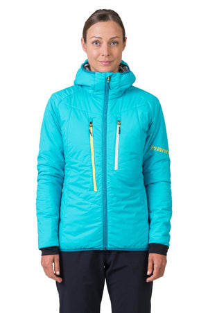 Doudoune synthétique avec isolation Primaloft Silver Active et traitement déperlant sans PFC pour femme "Hannah − GABBY HOODY" - Planète Rando