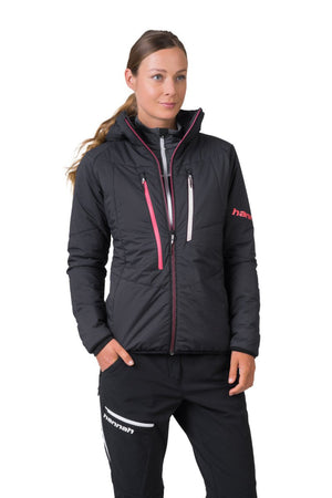 Doudoune synthétique avec isolation Primaloft Silver Active et traitement déperlant sans PFC pour femme "Hannah − GABBY HOODY" - Planète Rando