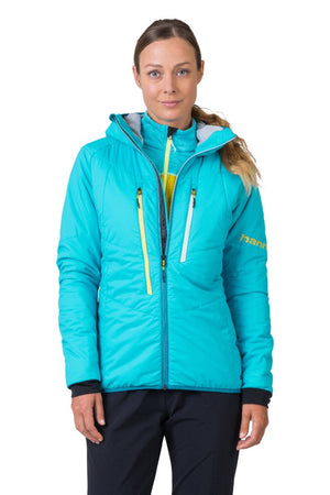 Doudoune synthétique avec isolation Primaloft Silver Active et traitement déperlant sans PFC pour femme "Hannah − GABBY HOODY" - Planète Rando