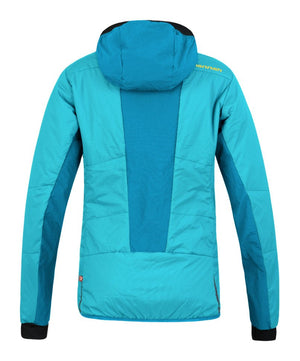 Doudoune synthétique avec protection déperlante sans PFC Airlite Windproof pour femme "Hannah − NAVA HOODY" - Planète Rando