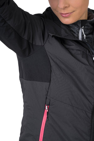 Doudoune synthétique avec protection déperlante sans PFC Airlite Windproof pour femme "Hannah − NAVA HOODY" - Planète Rando