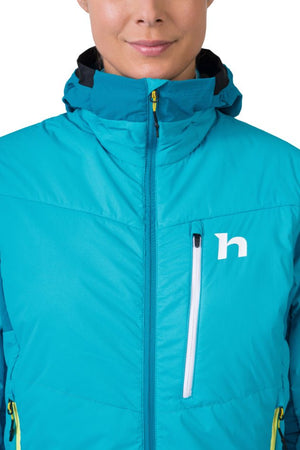 Doudoune synthétique avec protection déperlante sans PFC Airlite Windproof pour femme "Hannah − NAVA HOODY" - Planète Rando