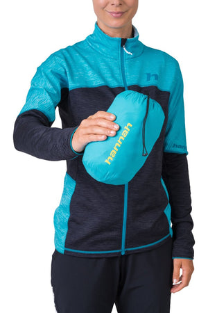 Doudoune synthétique avec protection déperlante sans PFC Airlite Windproof pour femme "Hannah − NAVA HOODY" - Planète Rando