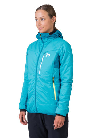 Doudoune synthétique avec protection déperlante sans PFC Airlite Windproof pour femme "Hannah − NAVA HOODY" - Planète Rando