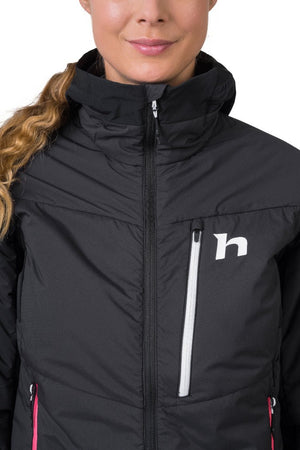 Doudoune synthétique avec protection déperlante sans PFC Airlite Windproof pour femme "Hannah − NAVA HOODY" - Planète Rando