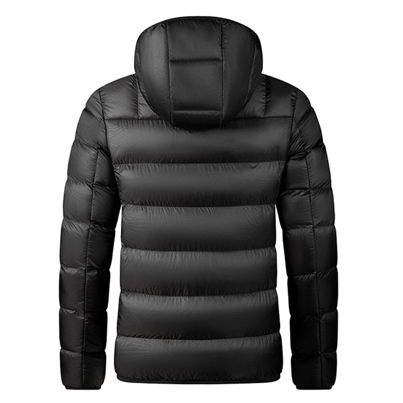 Doudoune synthétique / parka hiver avec capuche pour homme "Lzlltt - 102" - Planète Rando