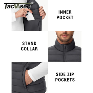 Doudoune synthétique sans manches légère pour homme "TACVASEN - CTE2" - Planète Rando