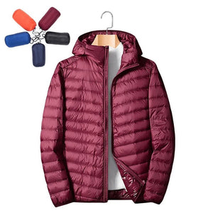 Doudoune ultra - légere avec capuche 90% duvet de canard "Wygidne - UL A400" - Planète Rando