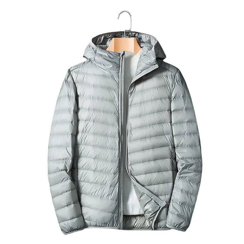 Doudoune ultra - légere avec capuche 90% duvet de canard "Wygidne - UL A400" - Planète Rando