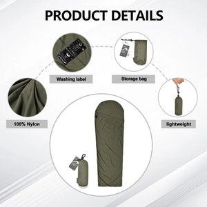 Drap de sac de couchage de camping ultraléger "Widesea - SD - 01G" - Planète Rando