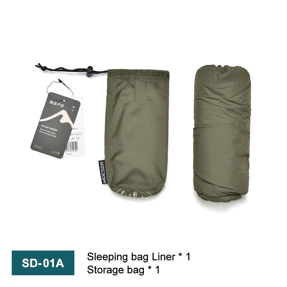 Drap de sac de couchage de camping ultraléger "Widesea - SD - 01G" - Planète Rando