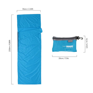 Drap de sac de couchage pour le camping, la randonnée et le bivouac 270g "Tomshoo - Sleeping Bag" - Planète Rando