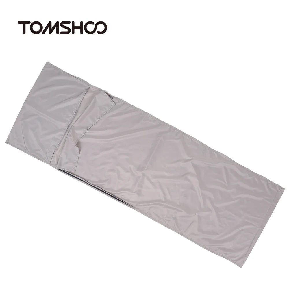 Drap de sac de couchage pour le camping, la randonnée et le bivouac 270g "Tomshoo - Sleeping Bag" - Planète Rando