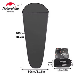 Drap de sac de couchage / sac à viande à haute élasticité en coton 360g "Naturehike - Sleeping bag liner" - Planète Rando