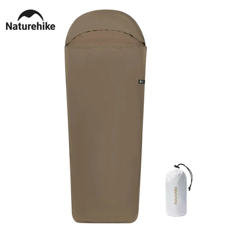Drap de sac de couchage ultraléger pour le camping, bikepacking, bivouac et la randonnée 130g "Naturehike - Sleeping Bag Liner ZY20" - Planète Rando