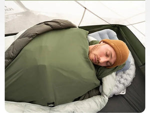 Drap de sac de couchage ultraléger pour le camping, bikepacking, bivouac et la randonnée 130g "Naturehike - Sleeping Bag Liner ZY20" - Planète Rando