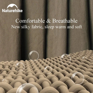 Drap de sac de couchage ultraléger pour le camping, bikepacking, bivouac et la randonnée 130g "Naturehike - Sleeping Bag Liner ZY20" - Planète Rando