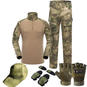 Ensemble de vêtements de camouflage tactiques pour la chasse et l'airsoft "Outdoor Tactical Gear - OTG - 100" - Planète Rando