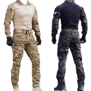 Ensemble de vêtements de camouflage tactiques pour la chasse et l'airsoft "Outdoor Tactical Gear - OTG - 100" - Planète Rando