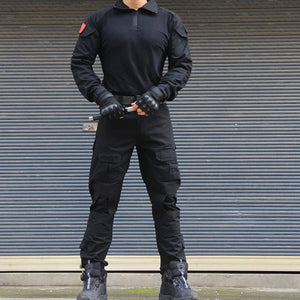 Ensemble de vêtements de camouflage tactiques pour la chasse et l'airsoft "Outdoor Tactical Gear - OTG - 100" - Planète Rando