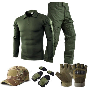 Ensemble de vêtements de camouflage tactiques pour la chasse et l'airsoft "Outdoor Tactical Gear - OTG - 100" - Planète Rando