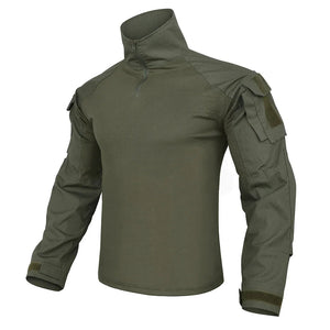 Ensemble / uniforme tactique de combat avec poches multifonctionnelles et genouillères "Emersongear - G3" - Planète Rando