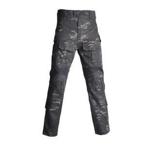 Ensemble / uniforme tactique de combat avec poches multifonctionnelles et genouillères "Emersongear - G3" - Planète Rando