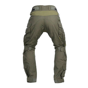 Ensemble / uniforme tactique de combat avec poches multifonctionnelles et genouillères "Emersongear - G3" - Planète Rando