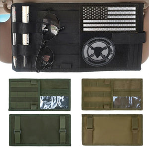 Étui de rangement universel Molle pour pare - soleil de voiture, tactique, militaire "Tactical Mount - Sun organizer" - Planète Rando