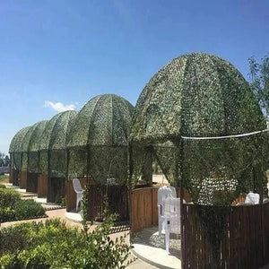 Filets de camouflage pour la chasse, l'entraînement tactique et le camping "47 Outdoor - Woodland Camo Netting" - Planète Rando