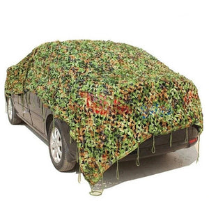 Filets de camouflage pour la chasse, l'entraînement tactique et le camping "47 Outdoor - Woodland Camo Netting" - Planète Rando