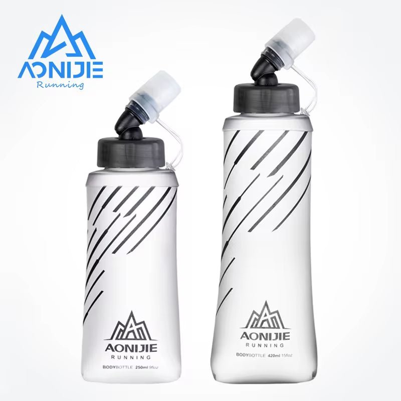 Flasque pliable hydratation pack pour le running, trail, marathon sans BPA "AONIJIE - SD21 420ML" - Planète Rando