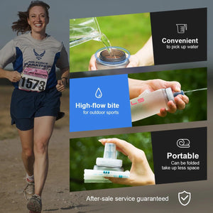 Flasque pliable pour le trail, running, randonnée "WRELS - Outdoor Flask" - Planète Rando