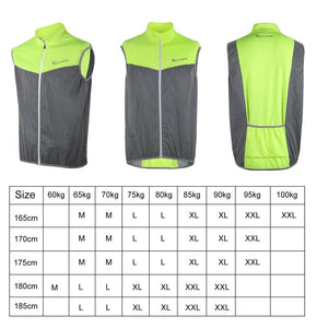 Gilet de cyclisme réfléchissant sans manches, respirant "WEST BIKING – YP0206161" - Planète Rando