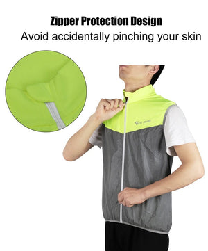 Gilet de cyclisme réfléchissant sans manches, respirant "WEST BIKING – YP0206161" - Planète Rando