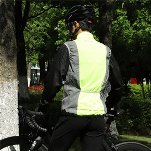Gilet de cyclisme réfléchissant sans manches, respirant "WEST BIKING – YP0206161" - Planète Rando