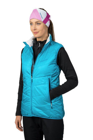Gilet / doudoune sans manche 100% Polyamide Airlite AC, WR pour femme "Hannah − MIRRA VEST" - Planète Rando