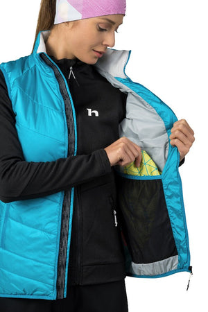 Gilet / doudoune sans manche 100% Polyamide Airlite AC, WR pour femme "Hannah − MIRRA VEST" - Planète Rando