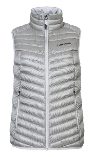 Gilet / doudoune sans manche en duvet de canard 750FP certifié Bluesign pour femme "Hannah − ARYKA" - Planète Rando