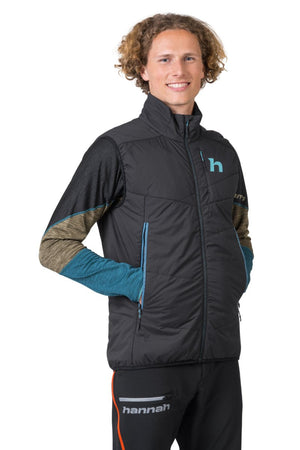 Gilet / doudoune synthétique sans manche avec technologie Airlite Windproof pour homme "Hannah − KECHU VEST" - Planète Rando