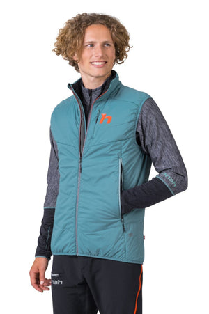 Gilet / doudoune synthétique sans manche avec technologie Airlite Windproof pour homme "Hannah − KECHU VEST" - Planète Rando