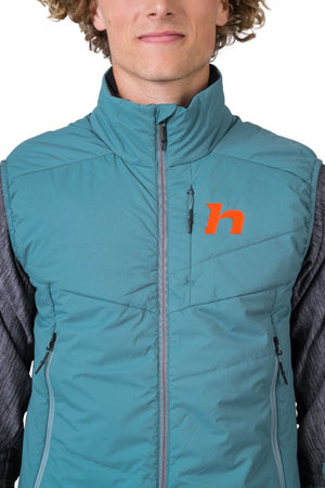 Gilet / doudoune synthétique sans manche avec technologie Airlite Windproof pour homme "Hannah − KECHU VEST" - Planète Rando