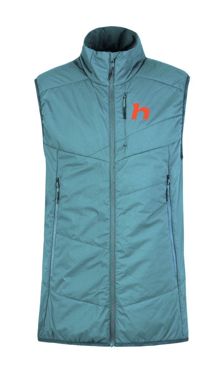Gilet / doudoune synthétique sans manche avec technologie Airlite Windproof pour homme "Hannah − KECHU VEST" - Planète Rando