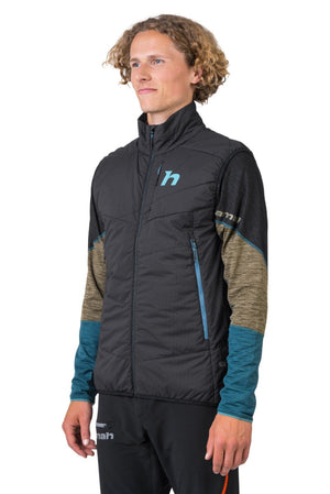 Gilet / doudoune synthétique sans manche avec technologie Airlite Windproof pour homme "Hannah − KECHU VEST" - Planète Rando